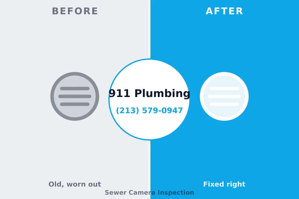 Before and after: plumbing company Mayodan, NC